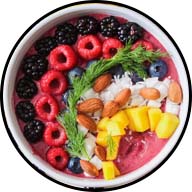 bowl full of fruit