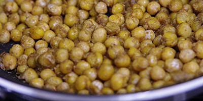 bowl of chickpeas