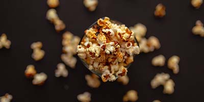 Dark Chocolate-Covered Popcorn