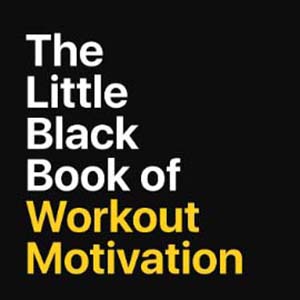 image of book titled The Little Black Book of Workout Motivation