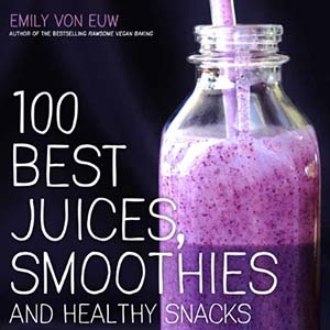 book cover with big purple smoothie in old style milk bottle and red and white striped straw