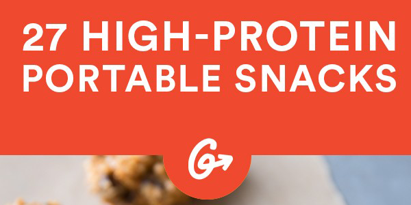 Twenty seven high protein portable snacks