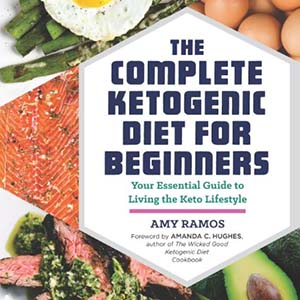 book cover with book title and several images of healthy foods in background