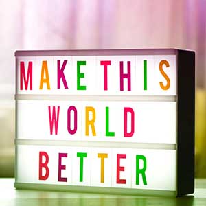 make this world better