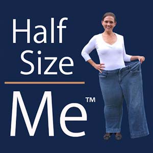 Half Size Me Logo