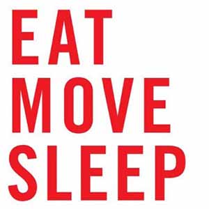 eat move sleep book cover